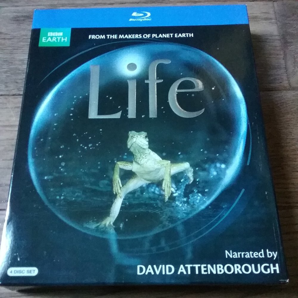 Life - BBC Earth Blu-Ray 2010 4-Discs Makers of Planet Earth David Attenborough